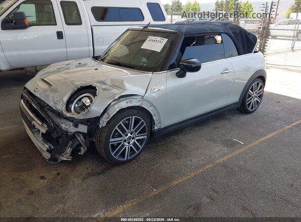 WMWWJ5C07L3L70717 2020 MINI CONVERTIBLE White წინა მარცხენა ხედი სამი მეოთხედიდან
