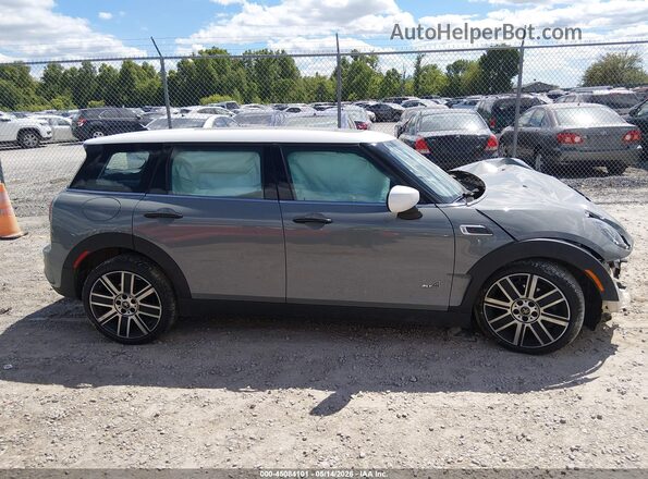 WMWXJ1C01N2P93444 2022 MINI CLUBMAN Gray 360 interior view