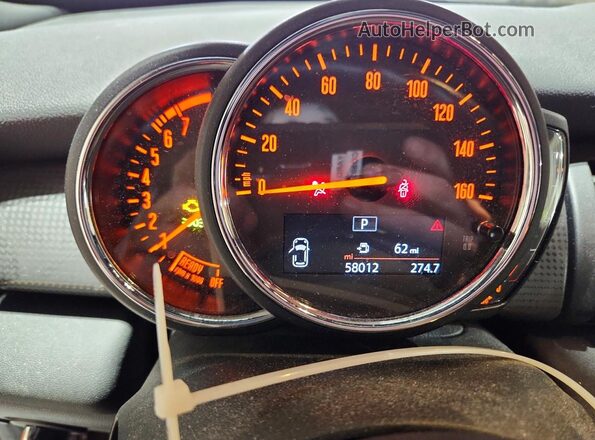WMWXR3C00L2M46544 2020 MINI COOPER Green Սարքավորումների վահանակի տեսք
