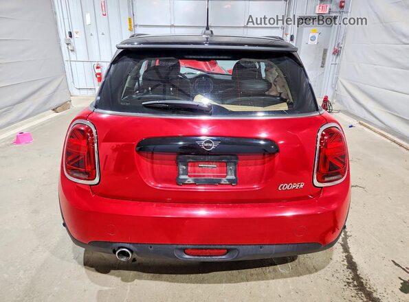 WMWXR3C0XM2N50816 2021 MINI COOPER Red უკანა ხედი