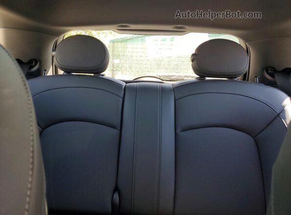 WMWXR5C07M2P28595 2021 MINI COOPER Gray Rear seats view