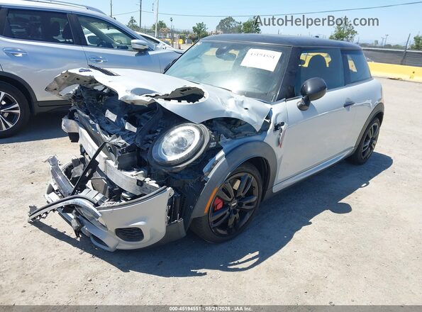 WMWXR9C05L2L47883 2020 MINI HARDTOP Gray Առջևի ձախ երեք քառորդ տեսարան