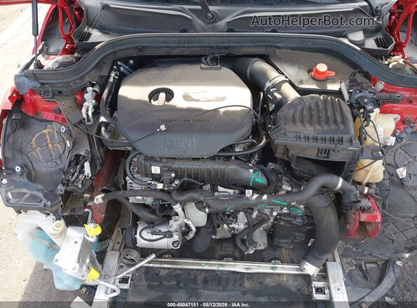 WMWXU1C53K2J03224 2019 MINI HARDTOP Red Rear view