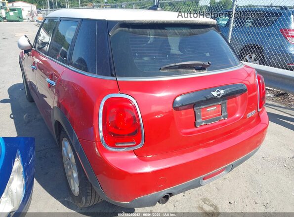 WMWXU1C59G2D08329 2016 MINI HARDTOP Красный Задняя левая четверть
