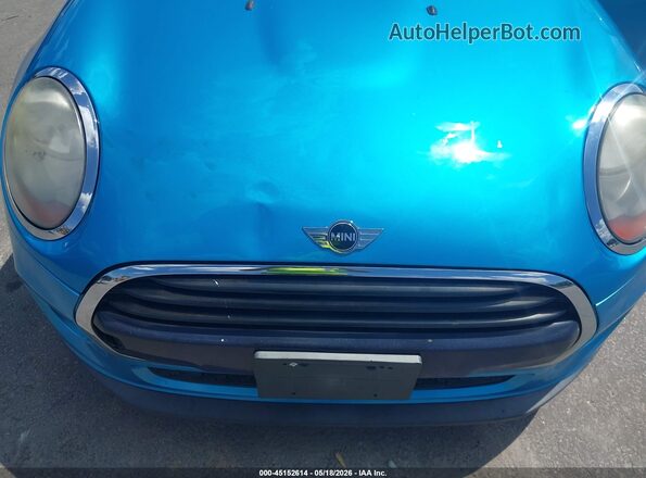 WMWXU1C59G2D08394 2016 MINI HARDTOP Blue Вид спереду