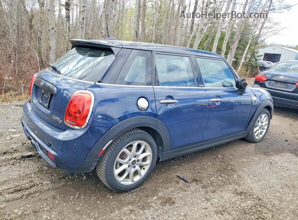 WMWXU3C39H2F49271 2017 MINI COOPER Blue Задня права чверть