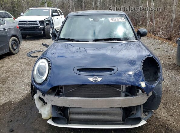 WMWXU3C39H2F49271 2017 MINI COOPER Blue Вид спереду