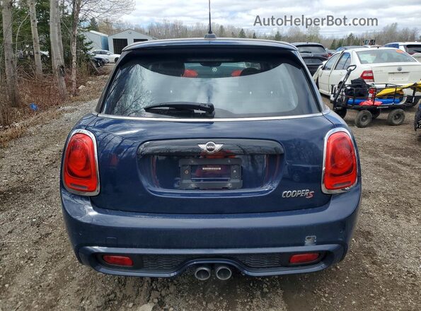 WMWXU3C39H2F49271 2017 MINI COOPER Blue Вид ззаду