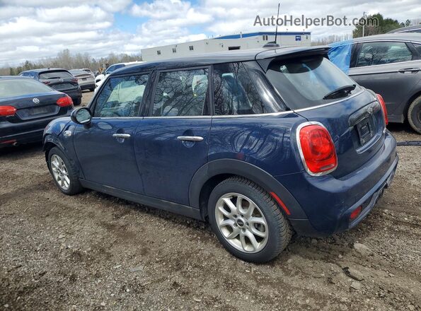 WMWXU3C39H2F49271 2017 MINI COOPER Blue Задня ліва чверть