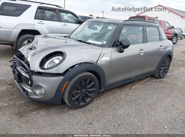 WMWXU3C50K2B64965 2019 MINI HARDTOP Beige Առջևի ձախ երեք քառորդ տեսարան