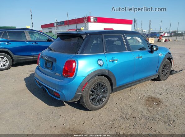 WMWXU3C57J2F50538 2018 MINI HARDTOP Синий Задняя правая четверть