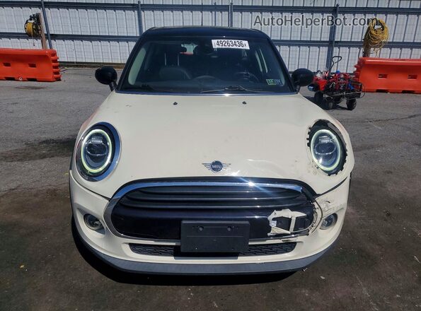 WMWXU7C09L2L75933 2020 MINI COOPER Beige Vista frontal