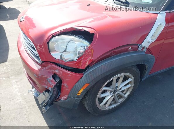 WMWZB3C5XGWR49943 2016 MINI COUNTRYMAN Красный Вид щитка приборов