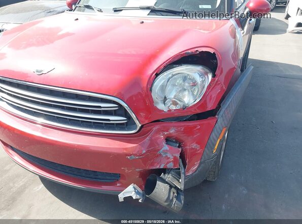WMWZB3C5XGWR49943 2016 MINI COUNTRYMAN Красный Вид спереди