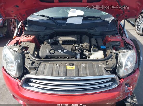 WMWZB3C5XGWR49943 2016 MINI COUNTRYMAN Красный Вид сзади