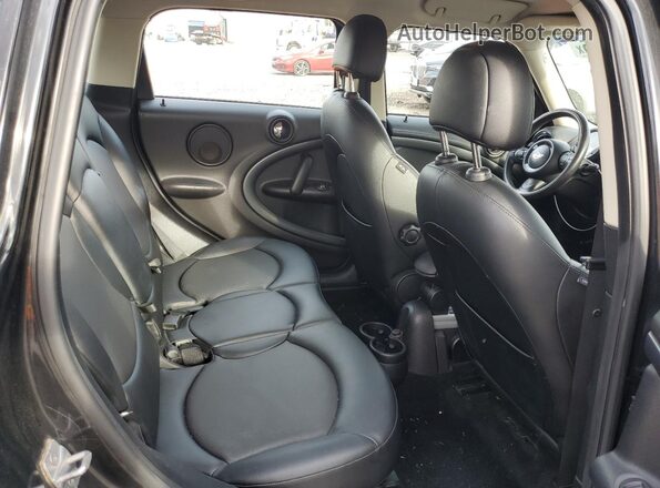 WMWZC3C54GWT07019 2016 MINI COOPER Black Widok wnętrza z tyłu