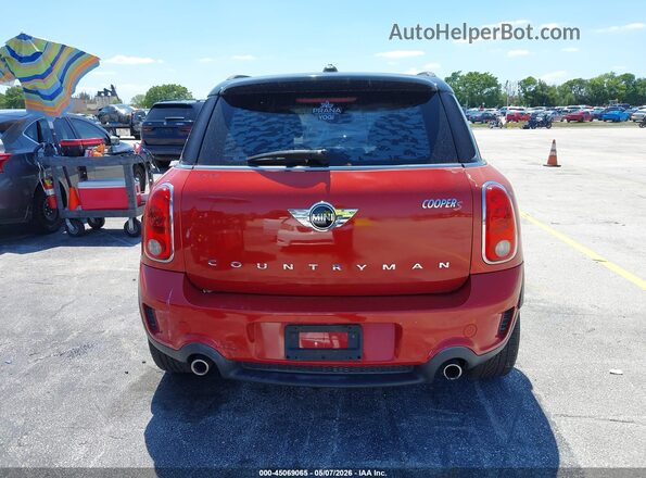 WMWZC3C54GWT08655 2016 MINI COUNTRYMAN Красный 