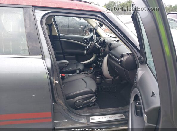 WMWZC3C59GWT10594 2016 MINI COUNTRYMAN Gray Front interior view
