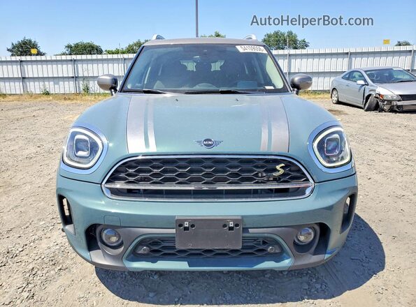 WMZ23BS03P3R44683 2023 MINI COOPER Бирюзовый Вид спереди