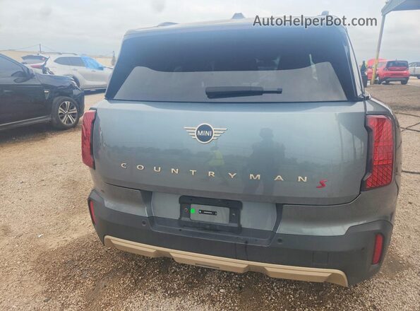WMZ23GA00S7R55432 2025 MINI COUNTRYMAN Blue Вид ззаду