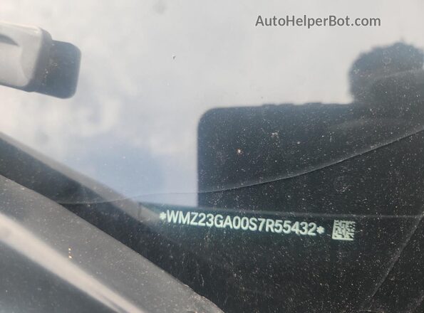 WMZ23GA00S7R55432 2025 MINI COUNTRYMAN Blue Вид наклейки з VIN-кодом