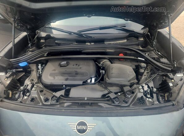 WMZ23GA00S7R55432 2025 MINI COUNTRYMAN Blue Вид задньої частини салону
