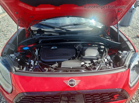 WMZ23GA00T7V31167 2026 MINI COUNTRYMAN Red Engine compartment view
