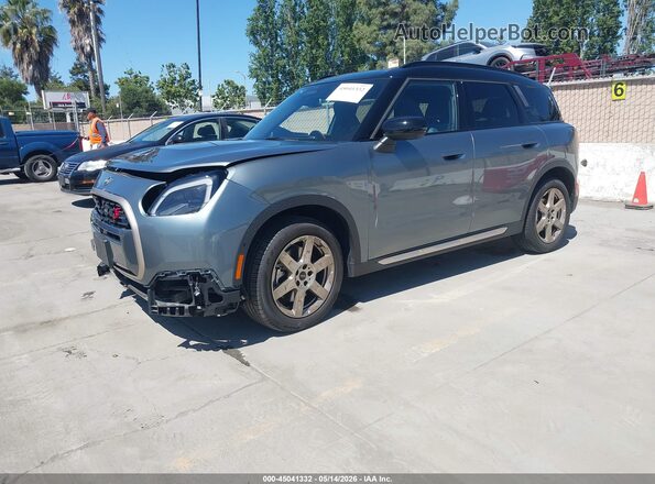 WMZ23GA01S7P74629 2025 MINI COUNTRYMAN Серый Передняя левая четверть