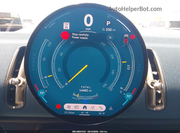 WMZ23GA01S7P74629 2025 MINI COUNTRYMAN Серый Вид задних сидений