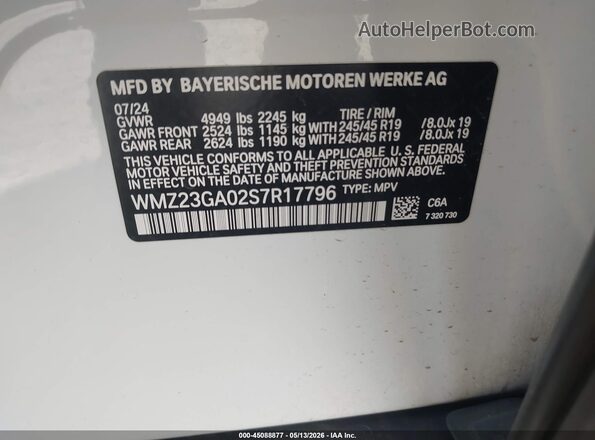 WMZ23GA02S7R17796 2025 MINI COUNTRYMAN Orange Շարժիչի բաժամունքի տեսք