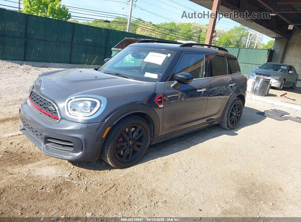 WMZ33BS0XM3N19008 2021 MINI COUNTRYMAN Gray Առջևի ձախ երեք քառորդ տեսարան