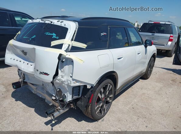 WMZ33GA05T7V12747 2026 MINI COUNTRYMAN White Rear right