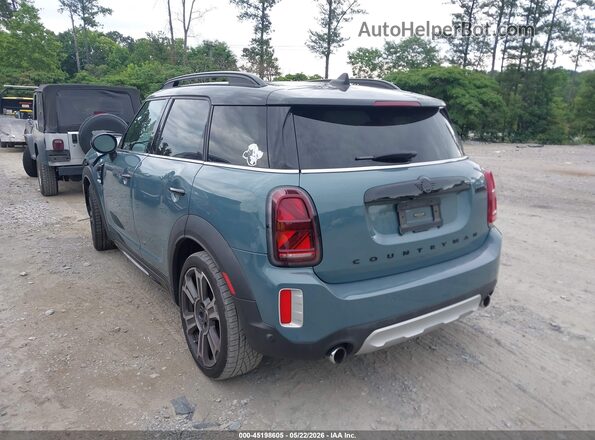 WMZ53BR00M3M46309 2021 MINI COUNTRYMAN Teal უკანა მარცხენა