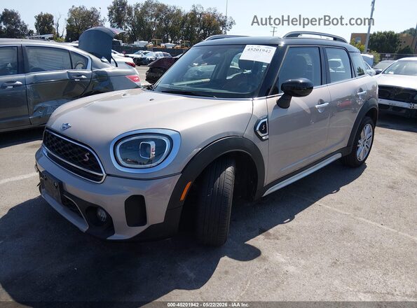 WMZ53BR02P3R30535 2023 MINI COUNTRYMAN Beige Vista tres cuartos delantera izquierda