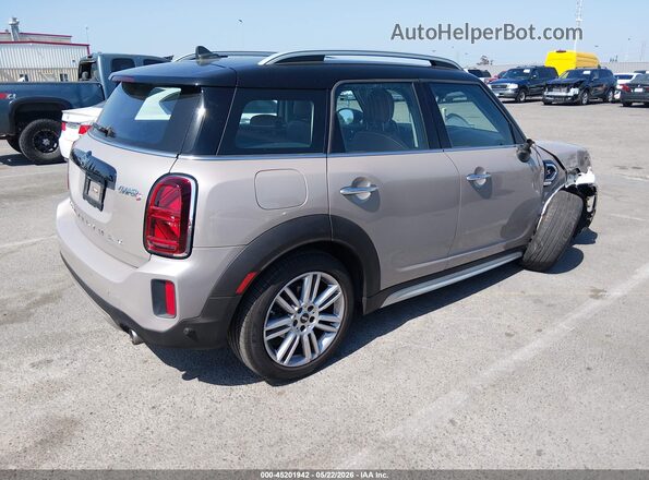 WMZ53BR02P3R30535 2023 MINI COUNTRYMAN Beige Trasero derecho