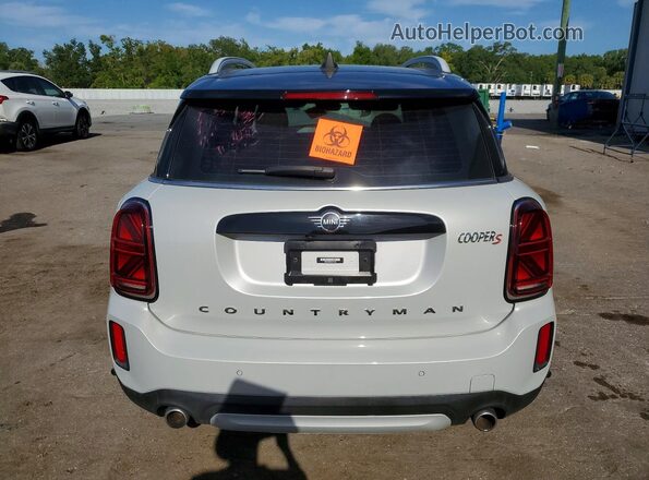 WMZ53BR07N3P10529 2022 MINI COOPER Gray უკანა ხედი