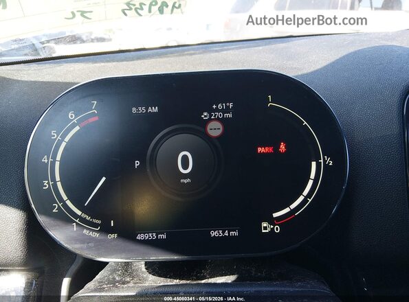 WMZ83BR00M3M92879 2021 MINI COUNTRYMAN Синий Вид задних сидений