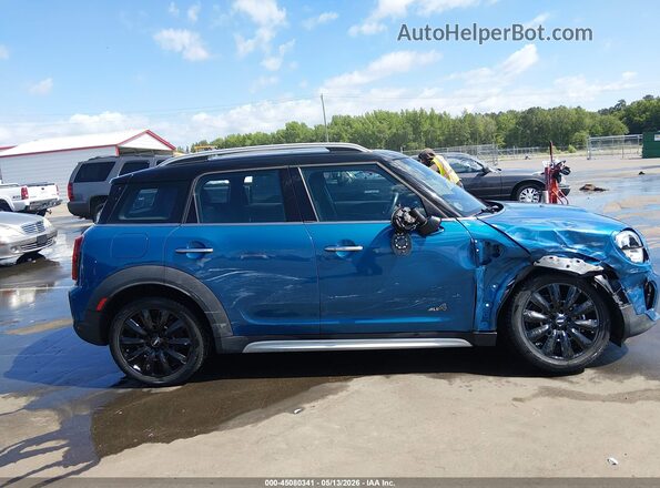 WMZ83BR00M3M92879 2021 MINI COUNTRYMAN Синий Вид задней части салона