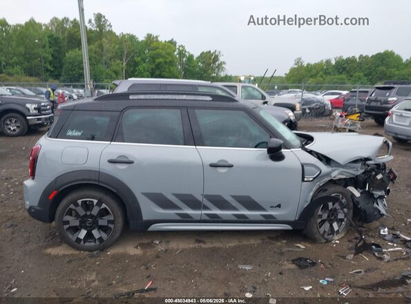 WMZ83BR06P3P66316 2023 MINI COUNTRYMAN Gray Սալոնի հետևի տեսք