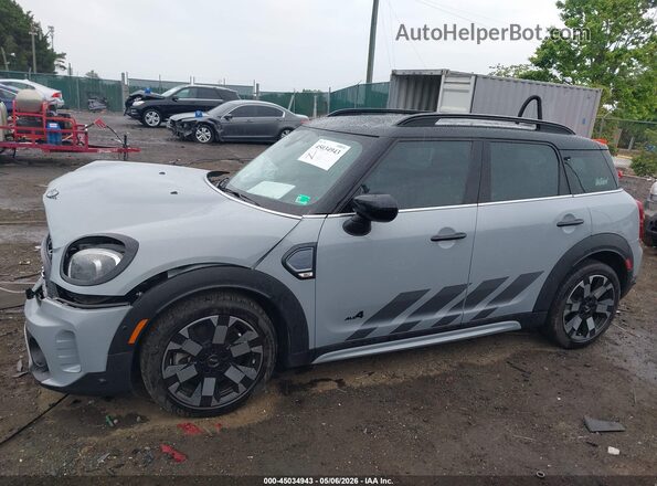 WMZ83BR06P3P66316 2023 MINI COUNTRYMAN Gray Սալոնի 360 աստիճան տեսք