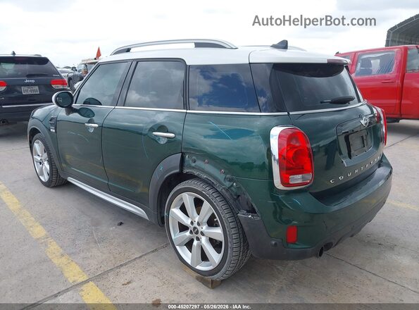 WMZYS7C33J3E08636 2018 MINI COUNTRYMAN Green Trasero izquierdo