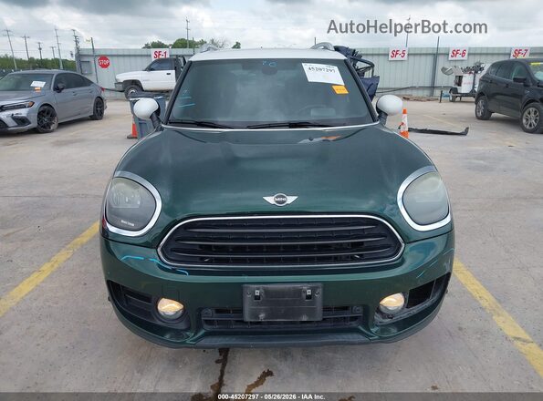 WMZYS7C33J3E08636 2018 MINI COUNTRYMAN Green Vista del cuadro de instrumentos