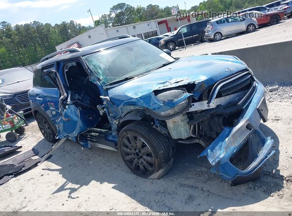 WMZYS7C39J3E07460 2018 MINI COUNTRYMAN Синий Вид щитка приборов