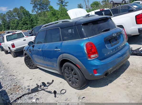 WMZYS7C39J3E07460 2018 MINI COUNTRYMAN Синий Вид задней части салона