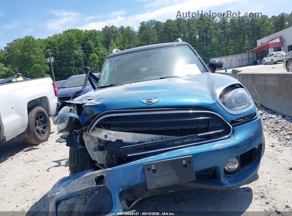 WMZYS7C39J3E07460 2018 MINI COUNTRYMAN Синий Вид панели приборов