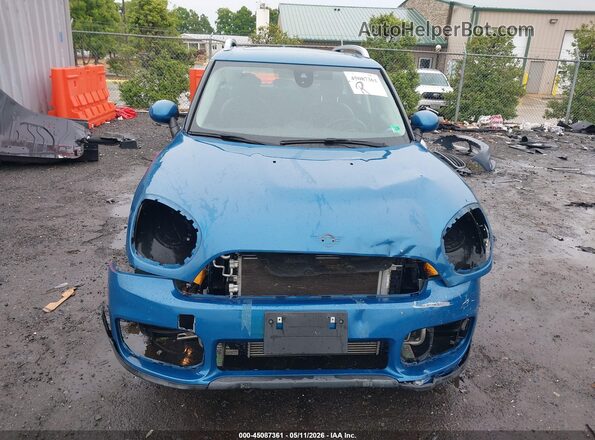 WMZYS7C50K3F44791 2019 MINI COUNTRYMAN Blue Rear interior view