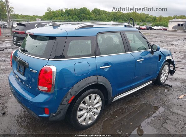 WMZYS7C50K3F44791 2019 MINI COUNTRYMAN Blue Rear right