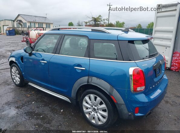 WMZYS7C50K3F44791 2019 MINI COUNTRYMAN Blue Rear left