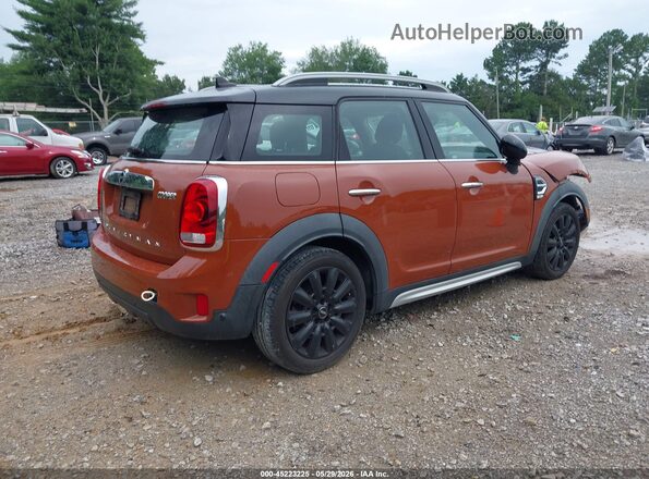 WMZYS7C55K3F44656 2019 MINI COUNTRYMAN Коричневый Задняя правая четверть