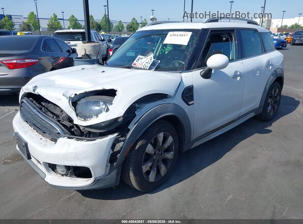WMZYS7C5XK3F44944 2019 MINI COUNTRYMAN White Vista tres cuartos delantera izquierda